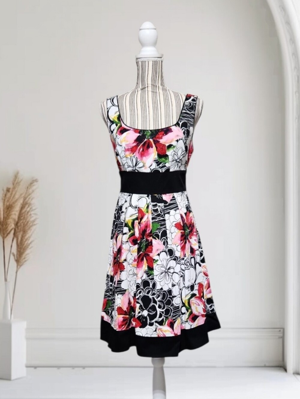 Corey P. Floral Sundress With Attched Satch (10)